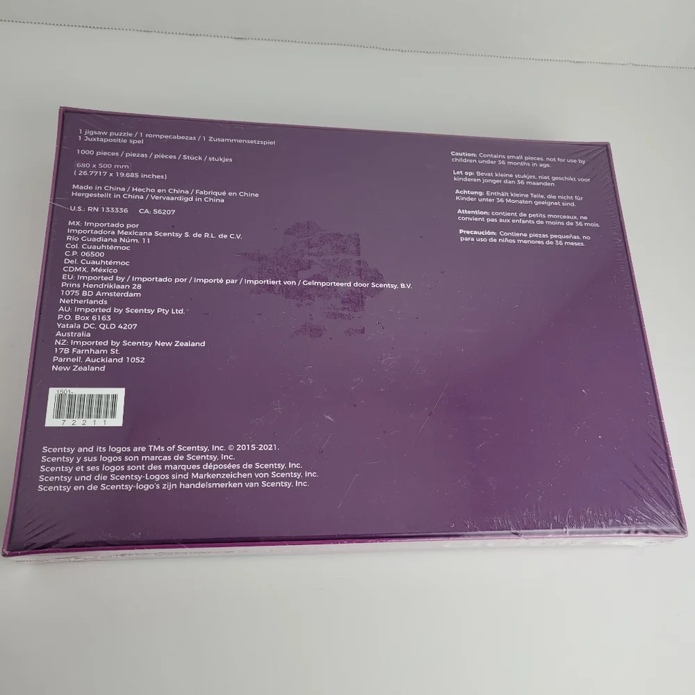 NEW Scentsy Fireworks 1000 Piece Jigsaw Puzzle Sealed Unopened